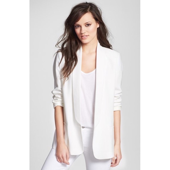 White boyfriend blazer Clearance
